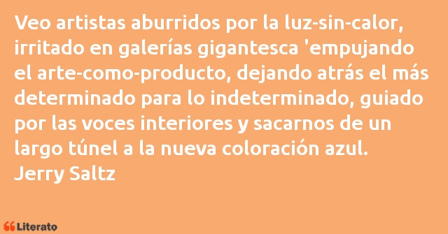 Frases de Jerry Saltz