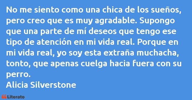 Frases de Alicia Silverstone