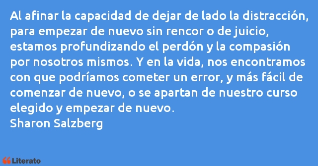 Frases de Sharon Salzberg