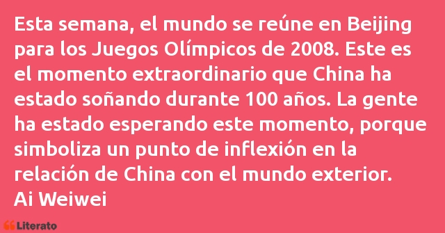 Frases de Ai Weiwei