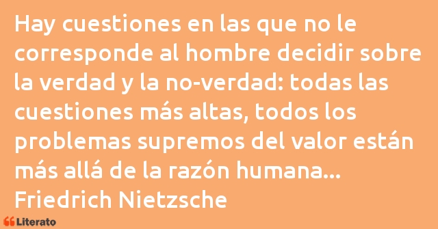 Frases de Friedrich Nietzsche