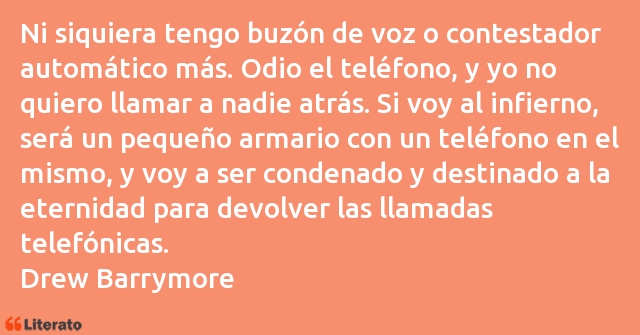 Frases de Drew Barrymore
