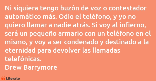 Frases de Drew Barrymore