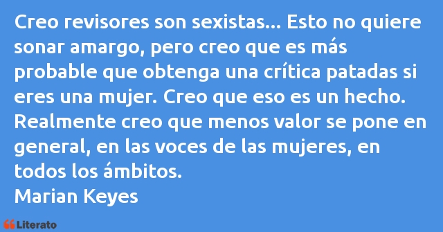 Frases de Marian Keyes