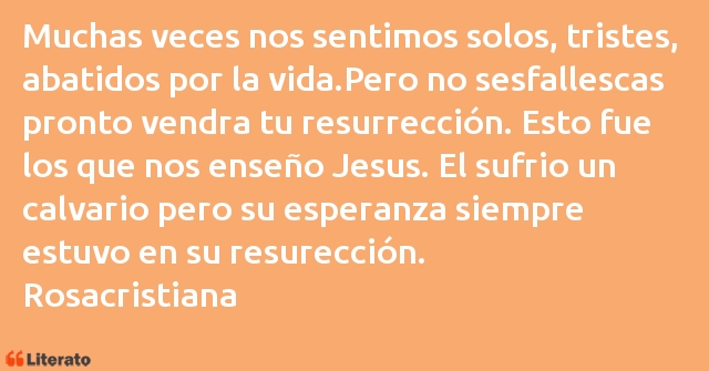 Frases de Rosacristiana