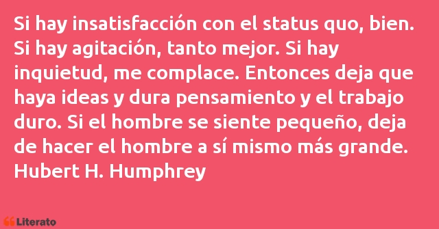 Frases de Hubert H. Humphrey