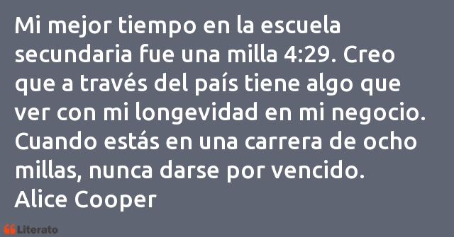 Frases de Alice Cooper