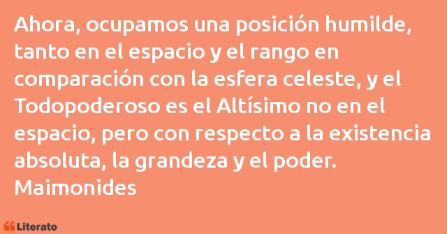 Frases de Maimonides
