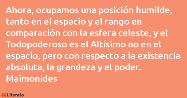 Frases de Maimonides