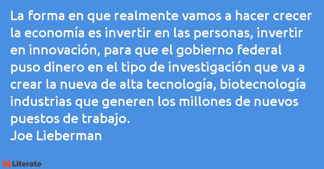 Frases de Joe Lieberman