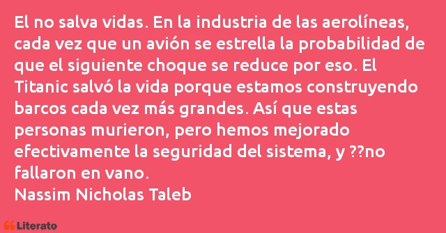 Frases de Nassim Nicholas Taleb