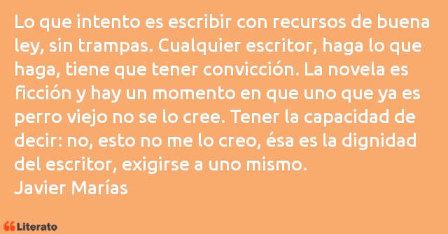 Frases de Javier Marías