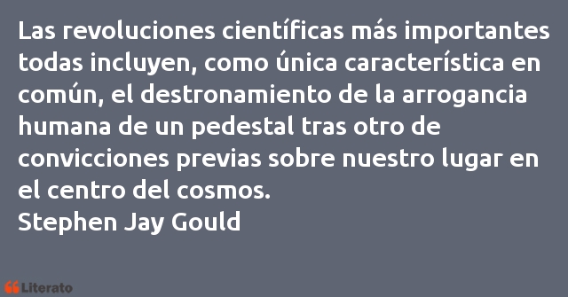 Frases de Stephen Jay Gould