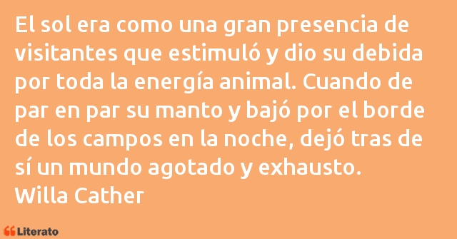 Frases de Willa Cather