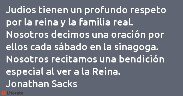 Frases de Jonathan Sacks