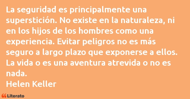 Frases de Helen Keller