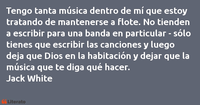 Frases de Jack White