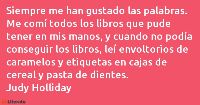 Frases de Judy Holliday