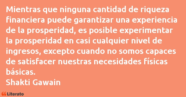 Frases de Shakti Gawain