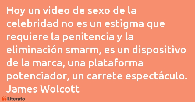 Frases de James Wolcott