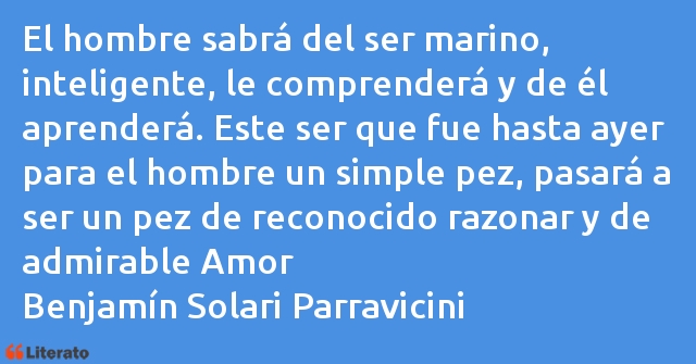 Frases de Benjamín Solari Parravicini