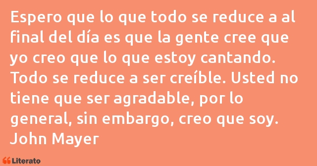 Frases de John Mayer