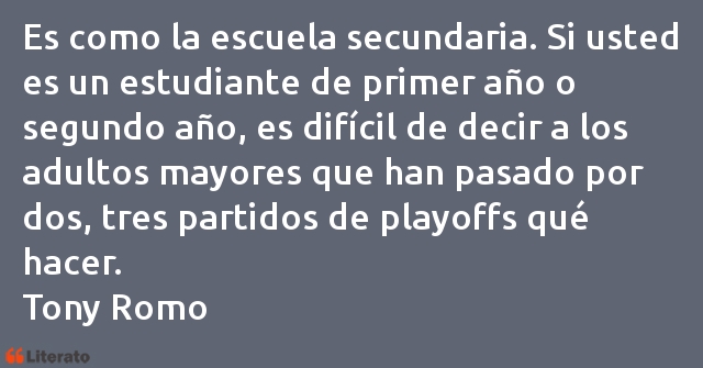 Frases de Tony Romo