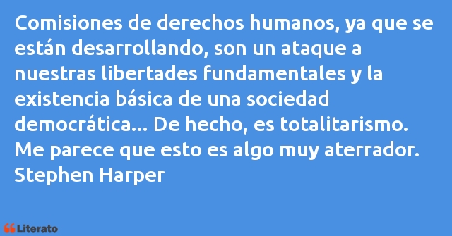 Frases de Stephen Harper