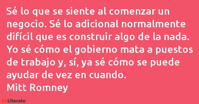 Frases de Mitt Romney