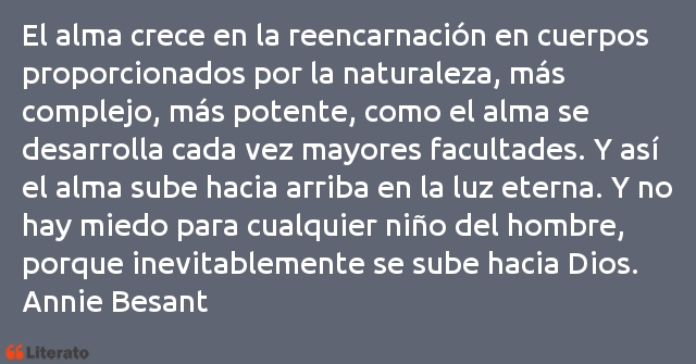 Frases de Annie Besant