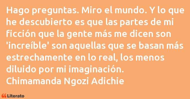 Frases de Chimamanda Ngozi Adichie