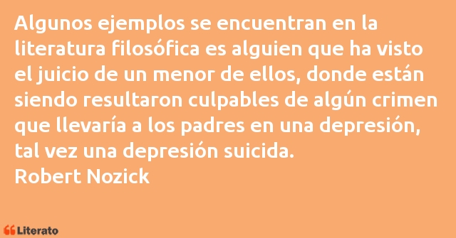 Frases de Robert Nozick