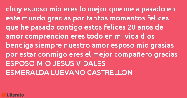 Frases de ESMERALDA LUEVANO CASTRELLON
