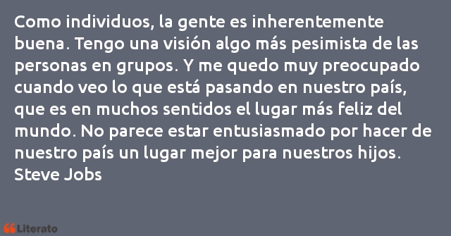 Frases de Steve Jobs