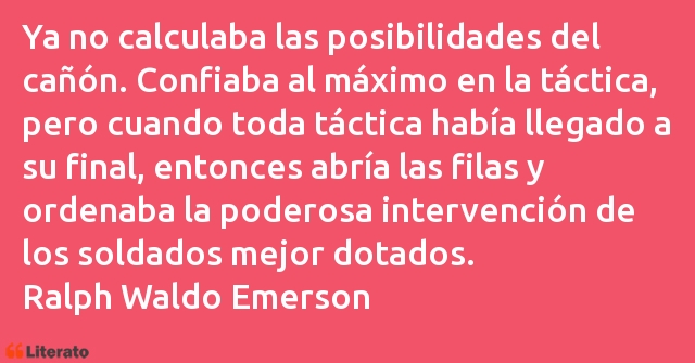 Frases de Ralph Waldo Emerson