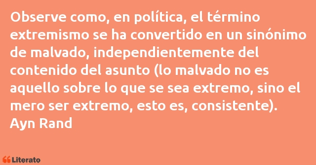 Frases de Ayn Rand