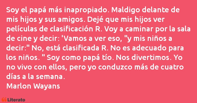 Frases de Marlon Wayans