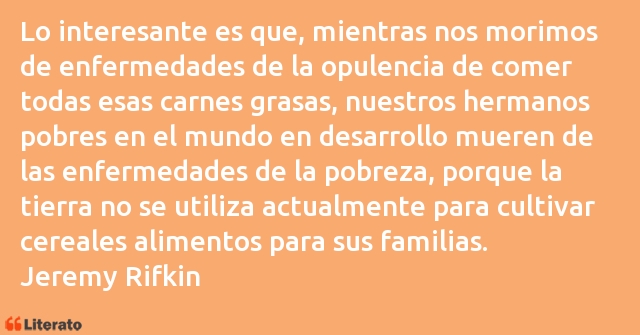 Frases de Jeremy Rifkin