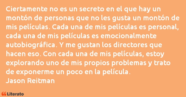 Frases de Jason Reitman