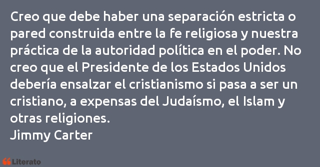 Frases de Jimmy Carter