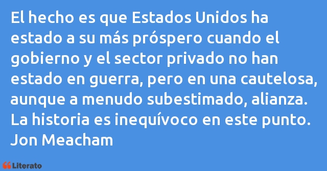 Frases de Jon Meacham