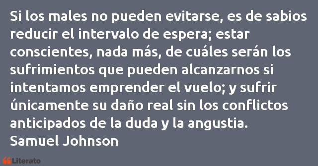 Frases de Samuel Johnson