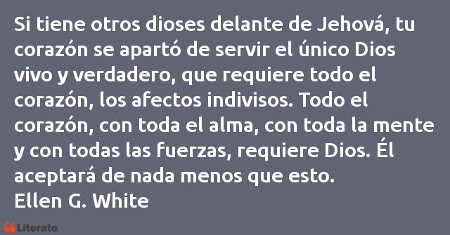 Frases de Ellen G. White