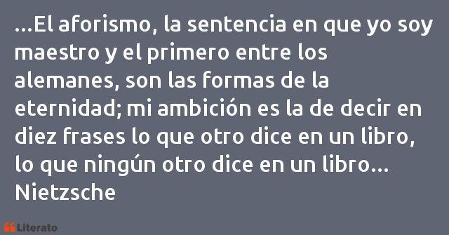 Frases de Friedrich Nietzsche