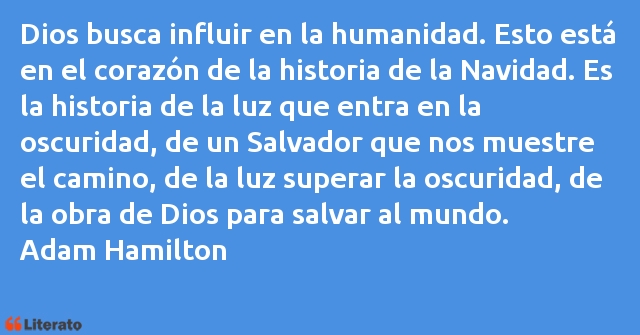 Frases de Adam Hamilton