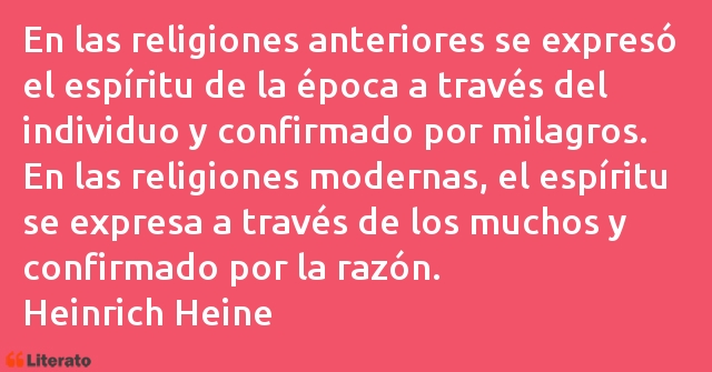 Frases de Heinrich Heine