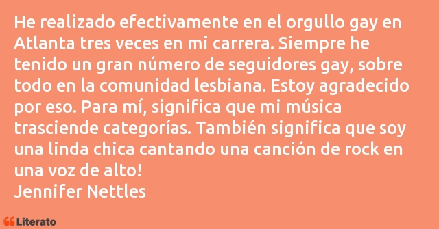 Frases de Jennifer Nettles