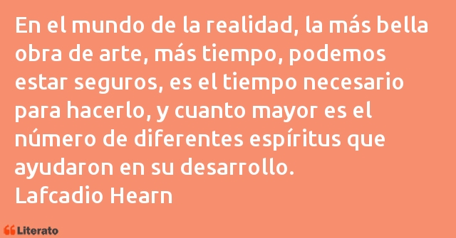 Frases de Lafcadio Hearn