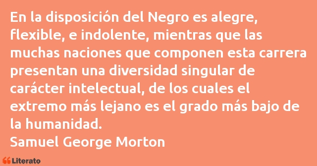 Frases de Samuel George Morton