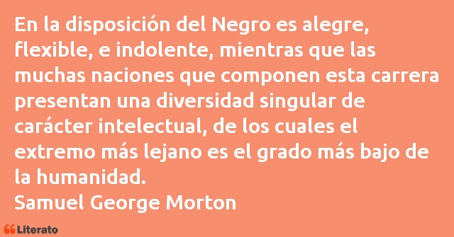 Frases de Samuel George Morton